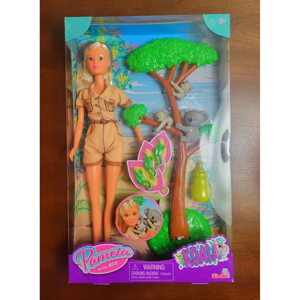 Rare Pamala 11 1/2 Inch Doll & Koala Bears Simba Toys Brand New In Box
